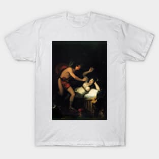 Allegory of Love, Cupid and Psyche by Francisco Goya T-Shirt